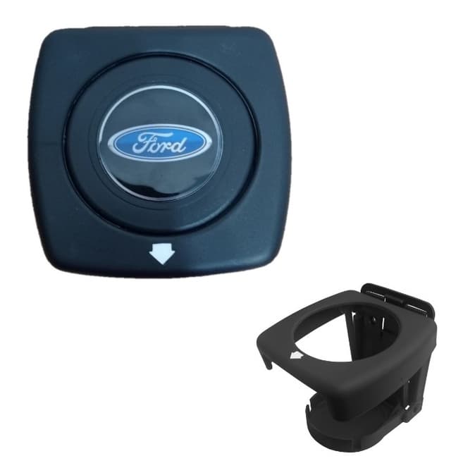 Porta Copos e Latas Logo Ford Com Parafusos Carro Van Térmico
