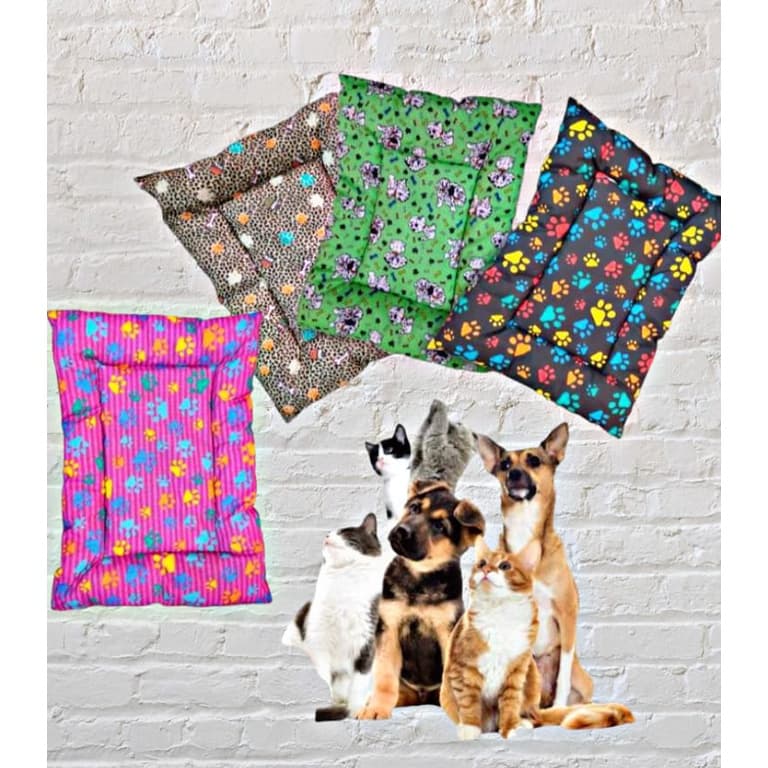 Cama para Cachorro E Gato Caminha Pet Colchonete com Enchimento Várias Estampas Decorlis DECORE COM MC
