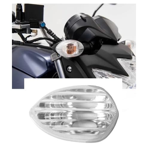 Lente do Pisca moto Yamaha Ys 250 Fazer 2011/2014 Cristal UN