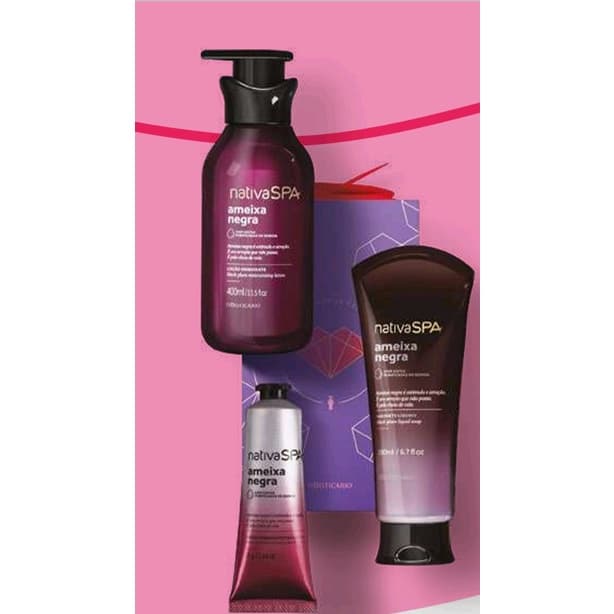 Kit Presenteável Nativa SPA - O Boticário  - Natal - Dia Dos Namorados - dia das mães - presente Natal