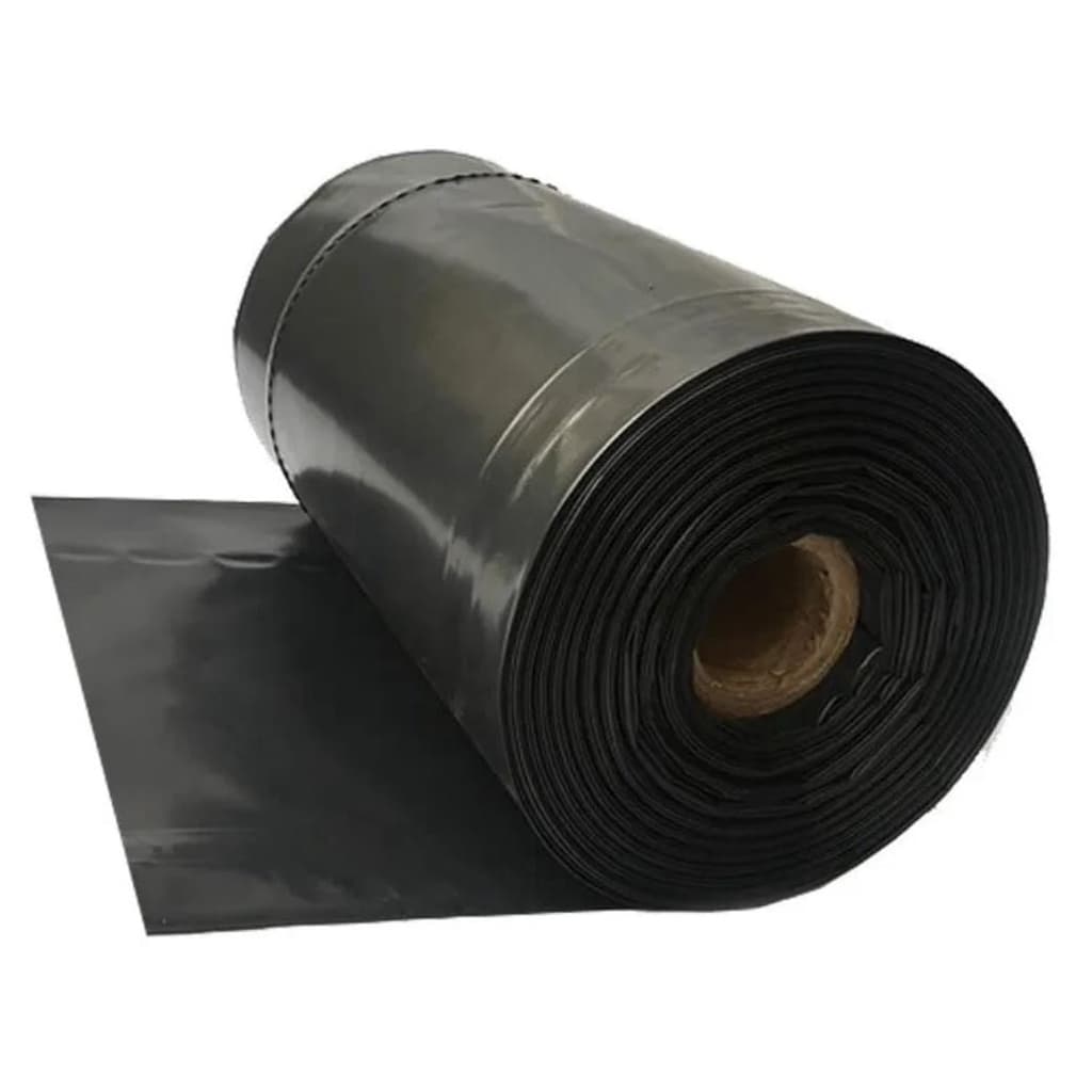 Lona Plástica Preta 4x100 Metros Bobina De 15kg