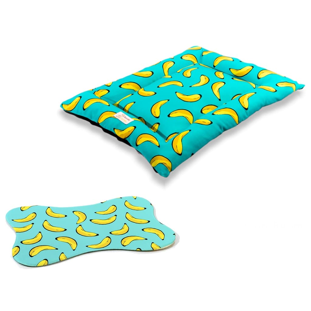 Kit Cama Caminha Casinha Pet Cachorro 2 Peças - Tamanho ÚNICO 45cmx65cm