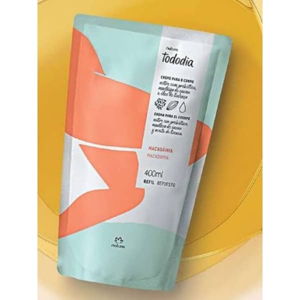 Refil Creme Hidratante para o Corpo Macadâmia 400ml
