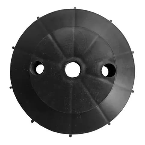 Ventoinha FEC com Furo Recartilhado em Nylon para Motor Garen Original