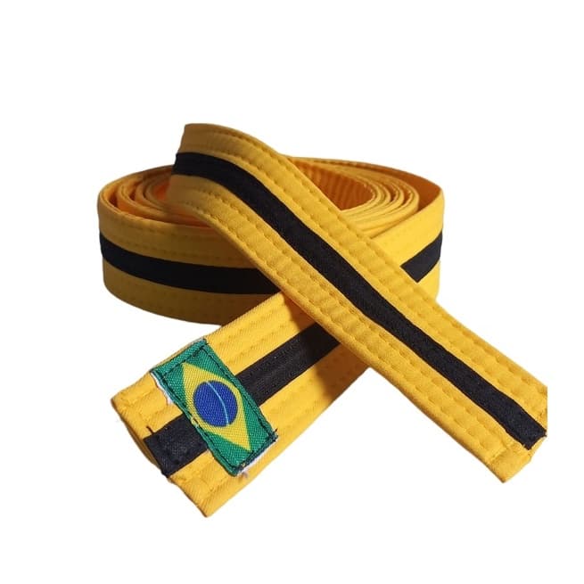 Faixa de Kimono de Graduação Jiu Jitsu Judo Taekwondo Artes Marciais Luta Karate