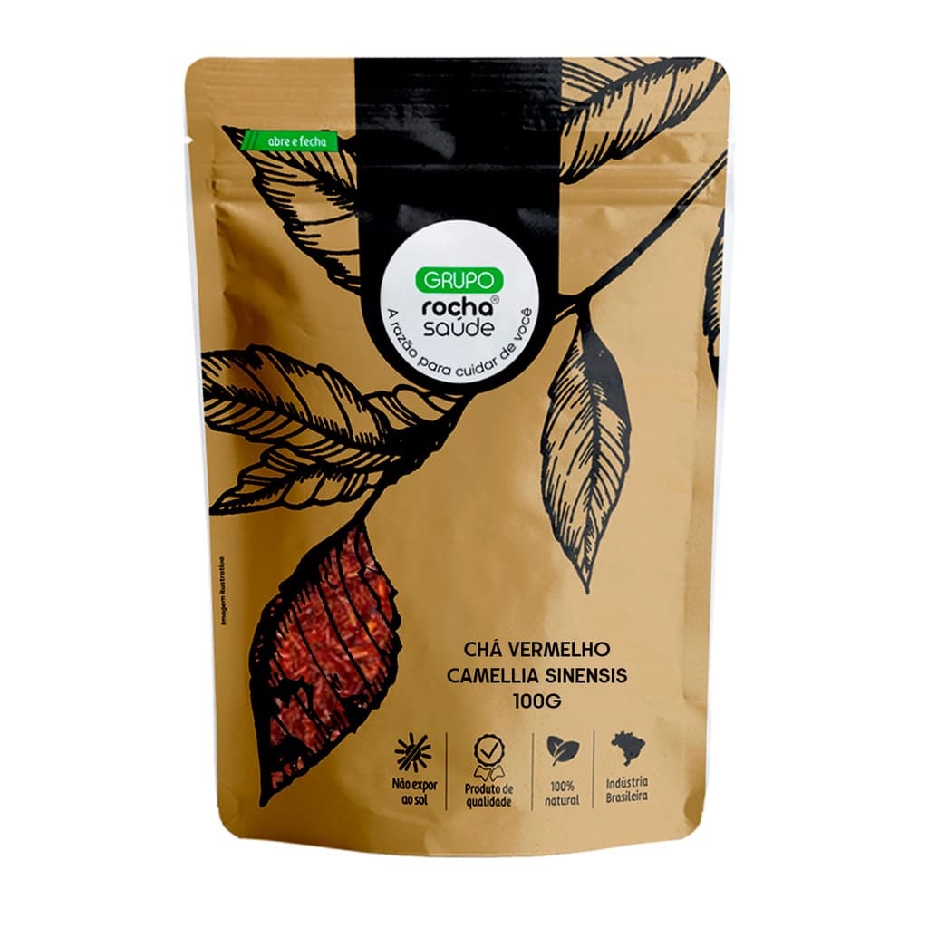 Chá Vermelho - Oolong - Camellia sinensis - 100g