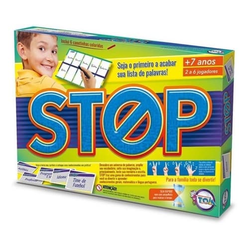 Jogo Stop Toia – Diversão e Aprendizado para Crianças e Família diversao garantida