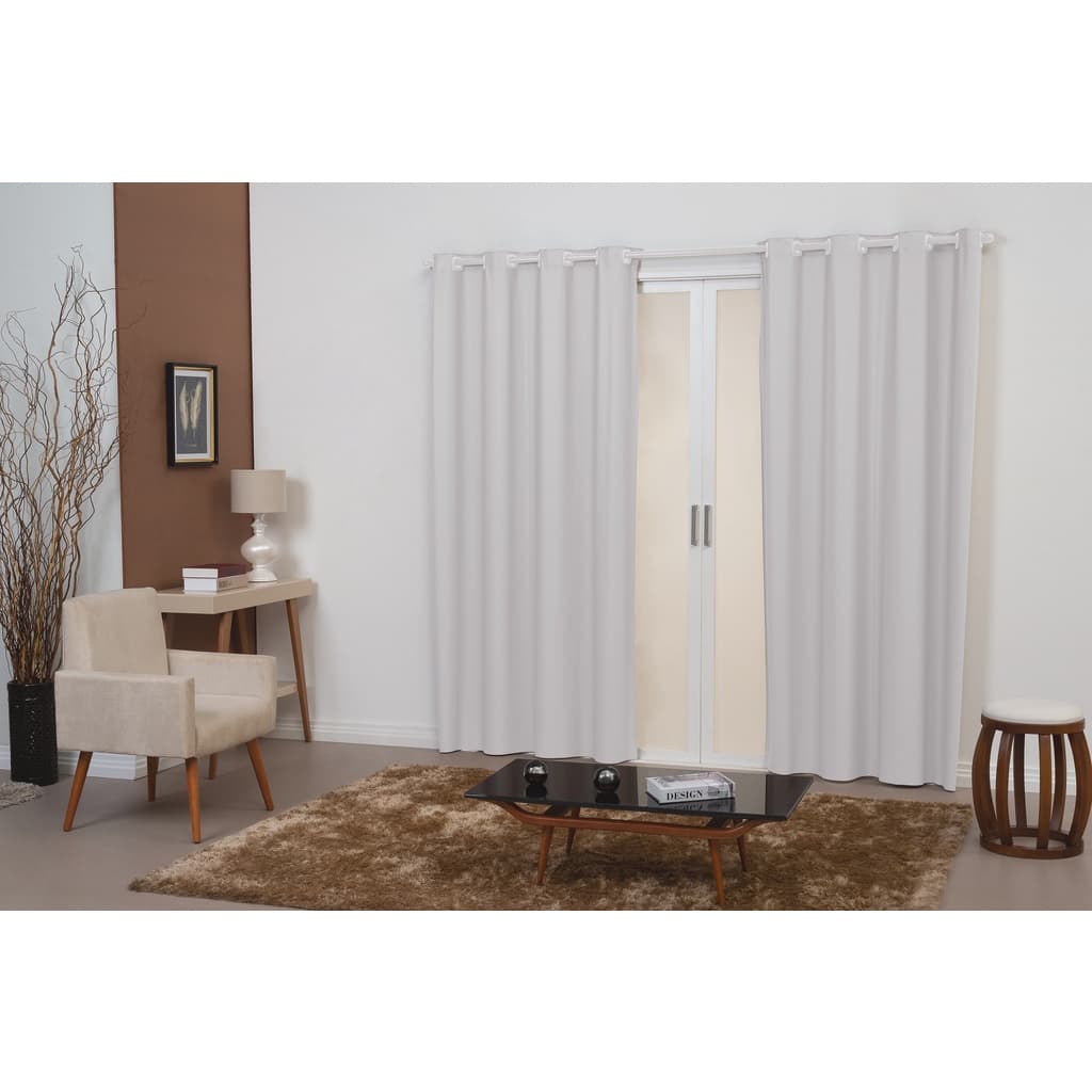 Cortina Corta Luz Para Quarto Sala Blackout PVC 2,80 m x 1,80 m Envio Imediato