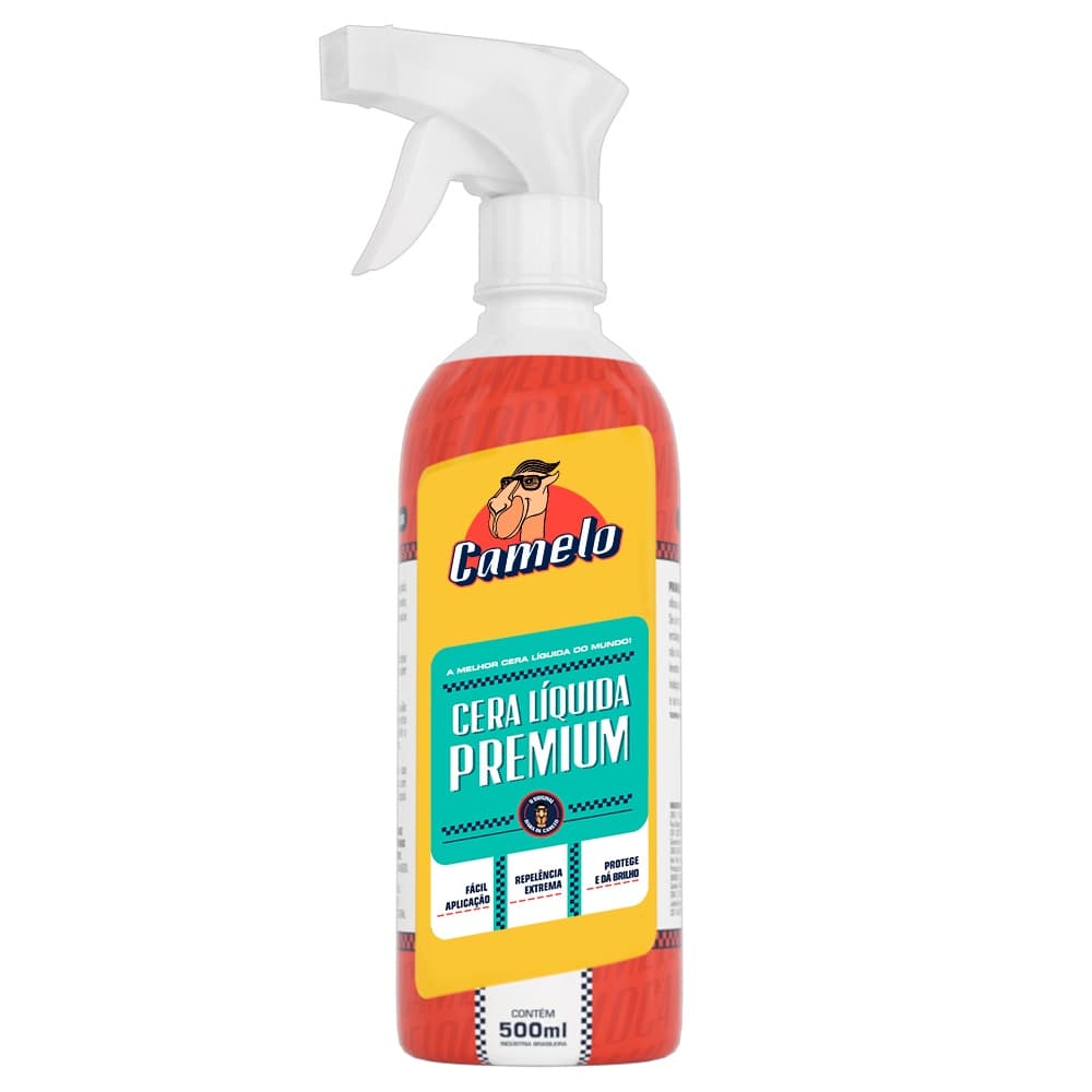 Cera Automotiva Líquida Premium do Camelo 500ml