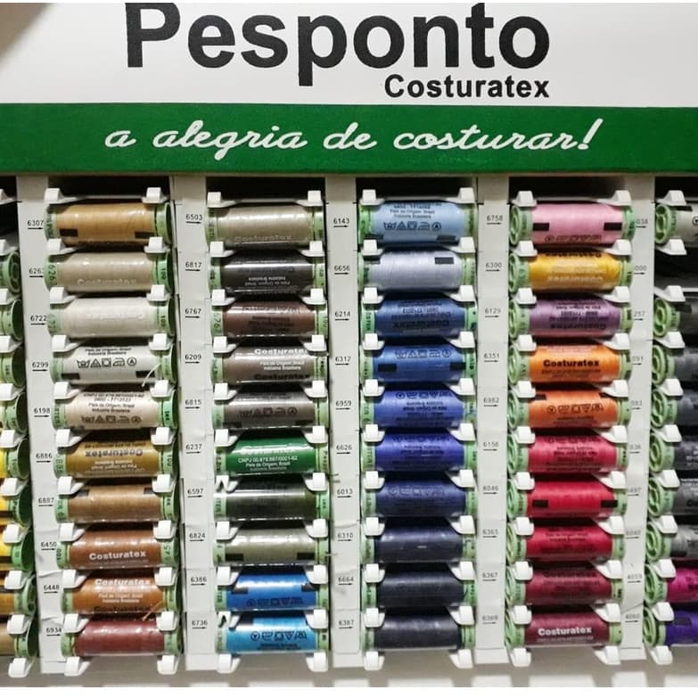 Linha Pesponto Retrós Costuratex 30 metros 100% Poliéster Várias Cores Melhor Preço