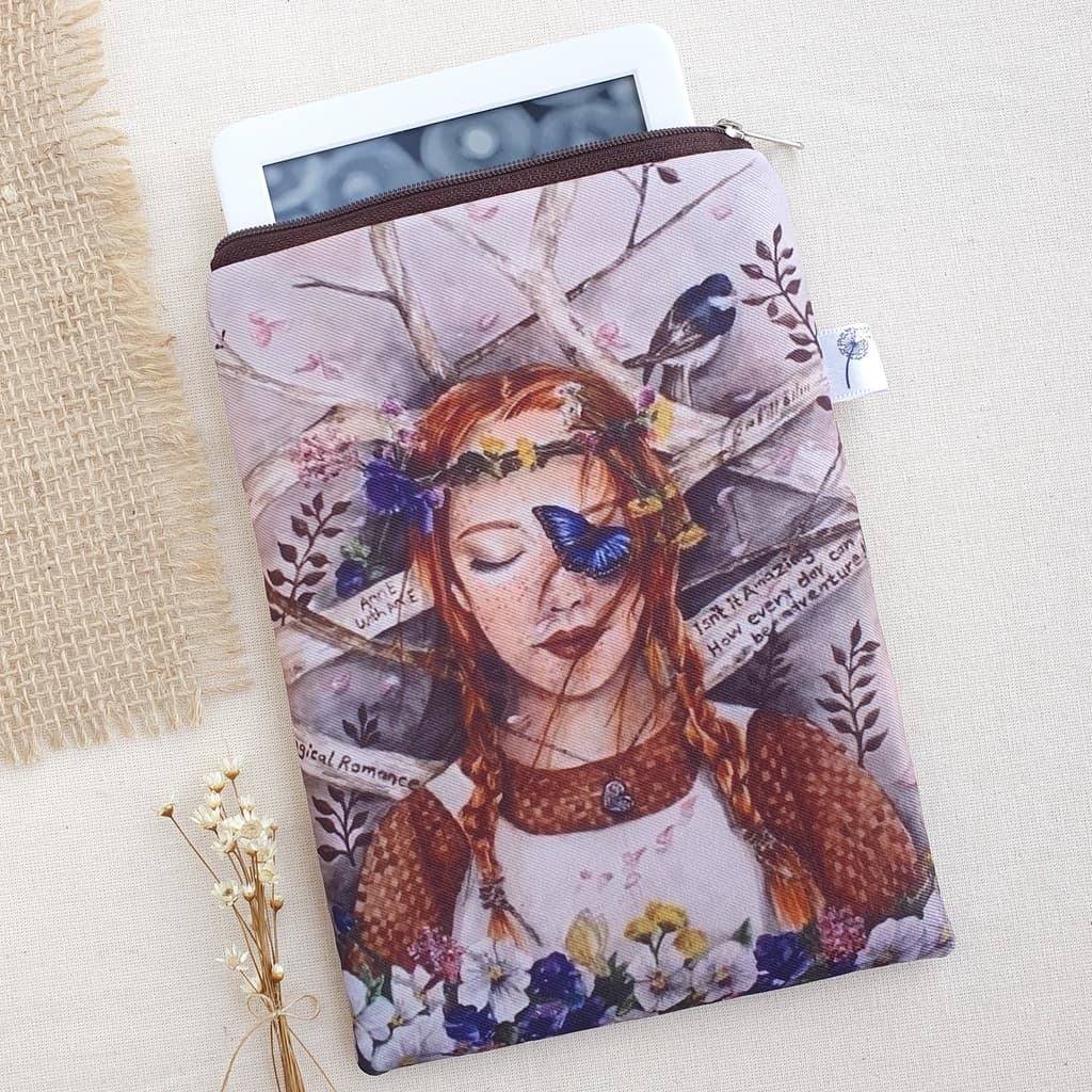 Case com Zíper para Kindle Anne, Case Sleeve