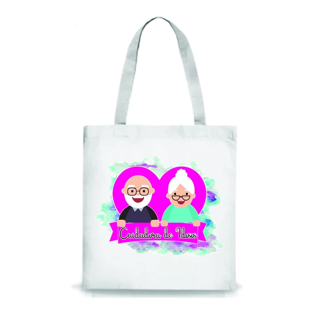 Bolsa sacola Cuidadora de Idosos