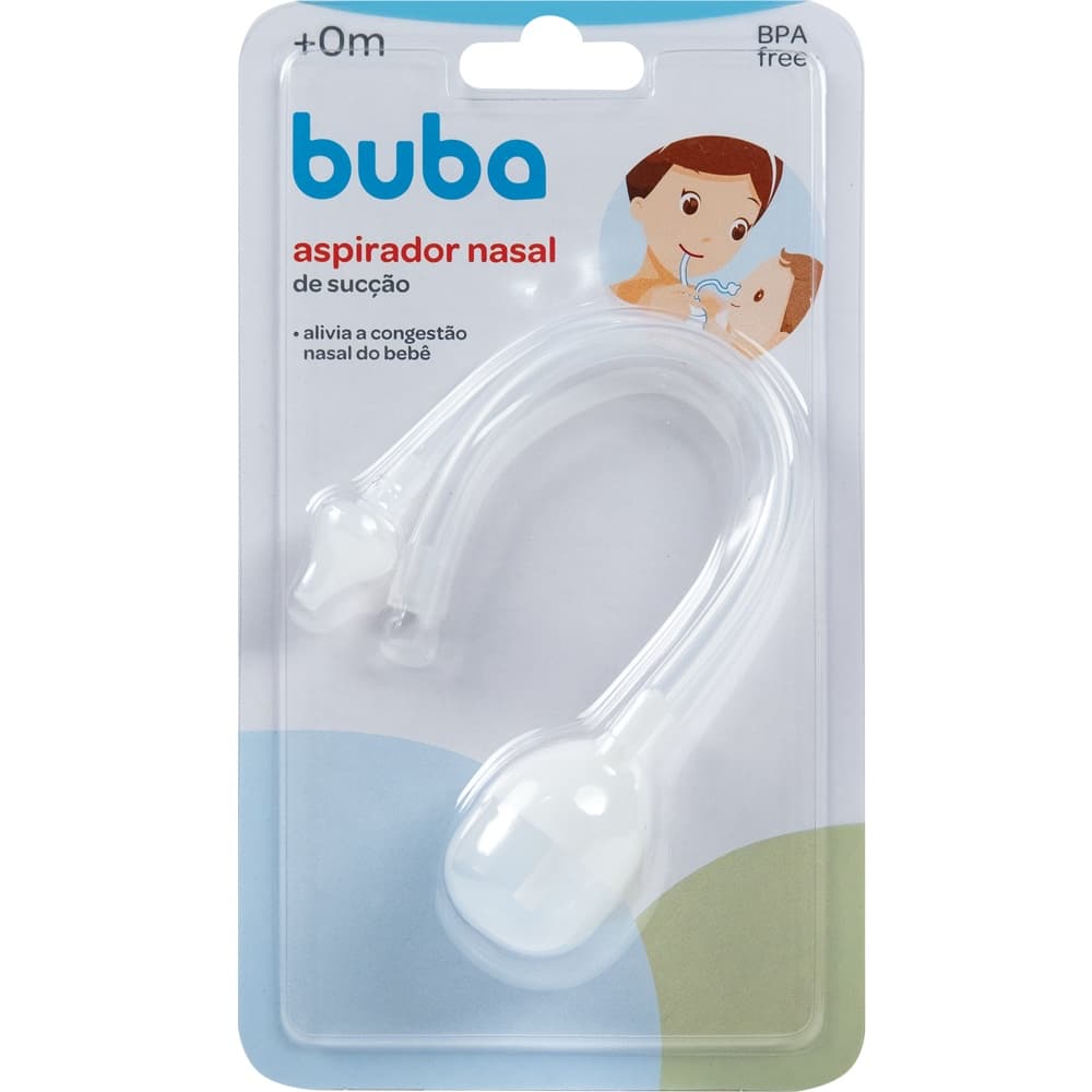 Aspirador Nasal De Sucção Bebe Sugador Catarro Buba Higiene Cuidados