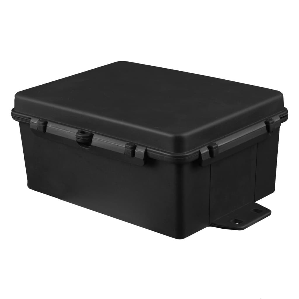 Caixa Hermética Multiuso para poste Baby Preta - Pacific 14,5 x 10,5 x 7 cm - CHM0005