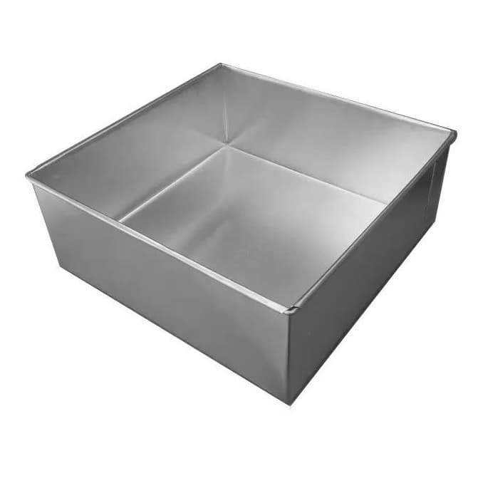 Assadeira Quadrada para Brownie/ Torta/ Bolo - 10 cm altura.