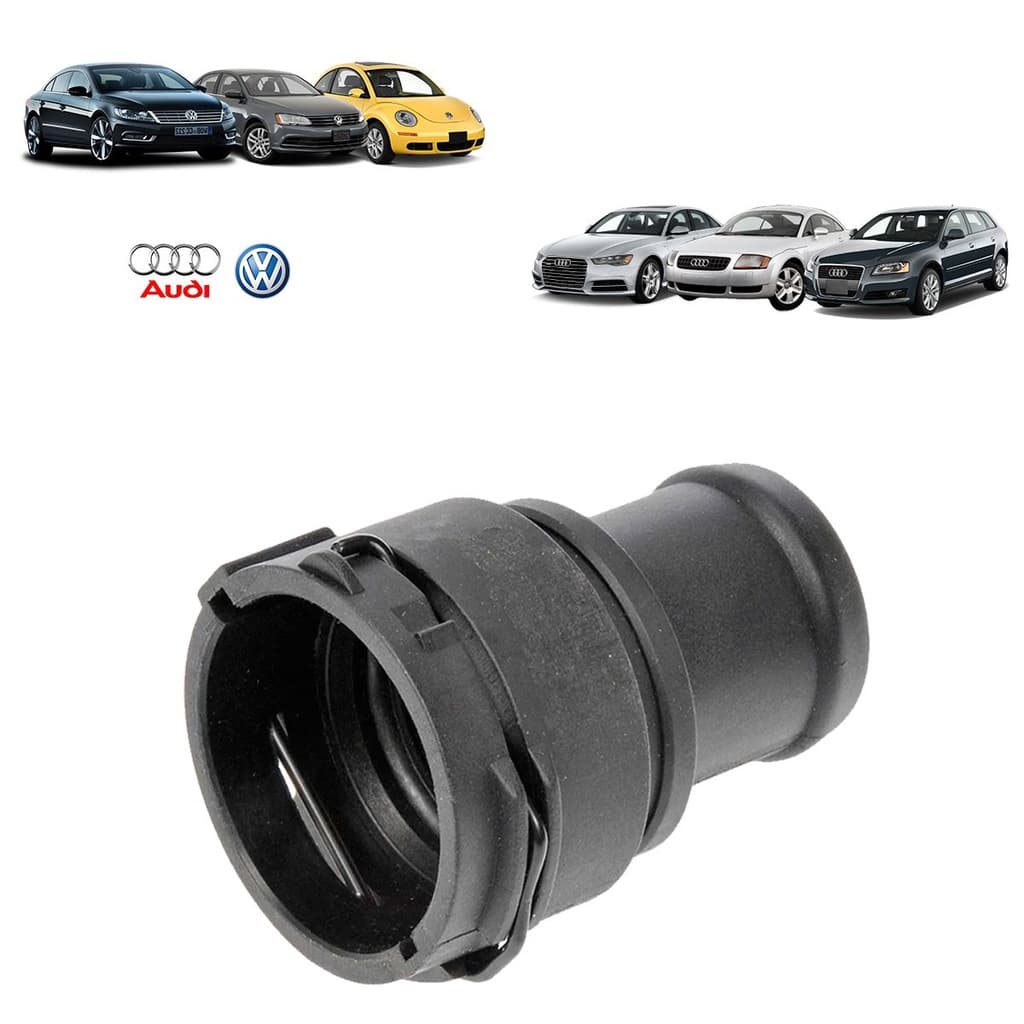Flange Conexão Rapida Reta Ar Quente Audi A3/A4/TT 1.8/2.0 16V/20V 2000 A 2011/VW Bora/Golf/Jetta/Polo/Passat/Tiguan 1.8/2.0 8V/20V 1999 A 2013 7M3122291/SKU2608
