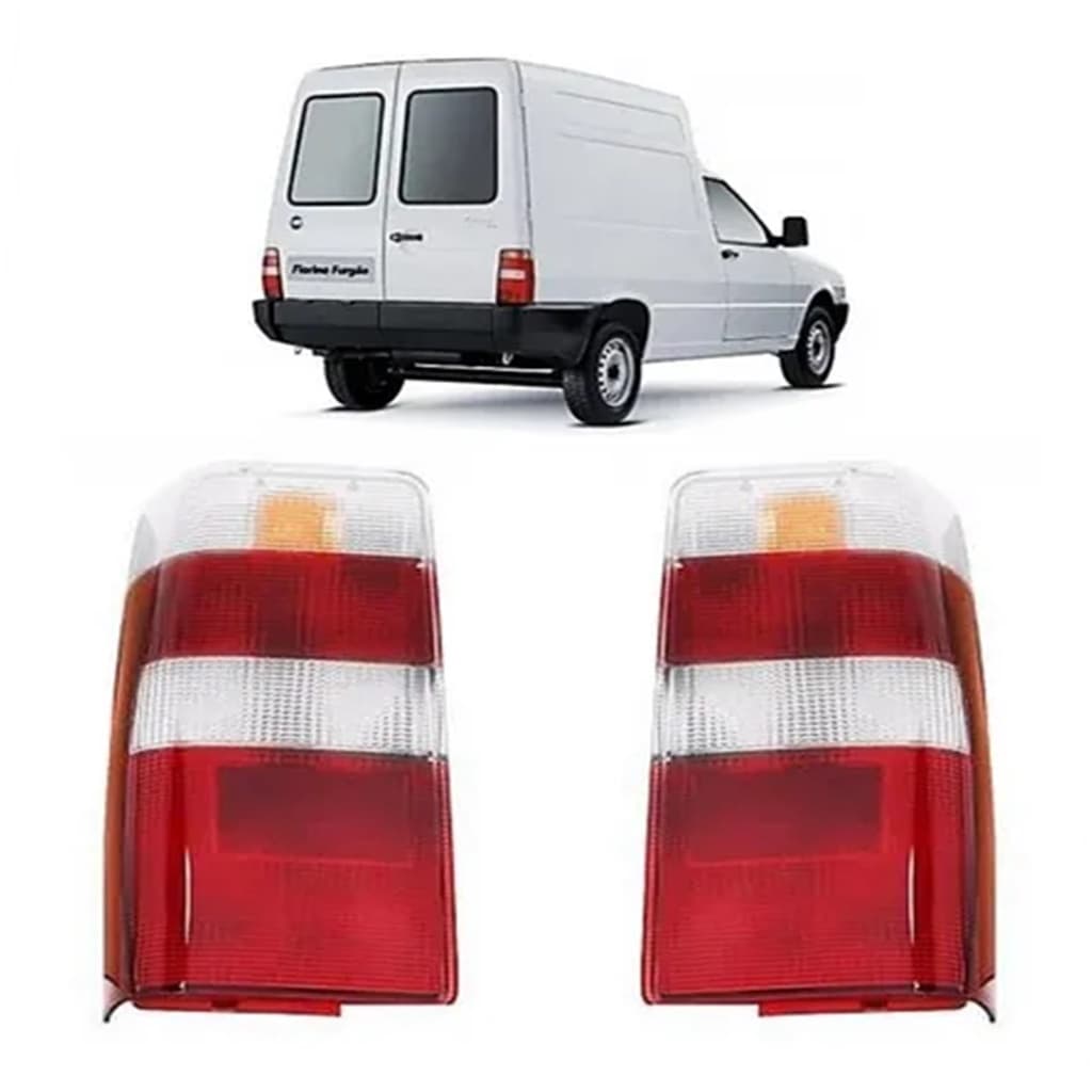 Lente Lanterna Traseira Fiorino C 04 05 06 07 08 09 10 11 12 13
