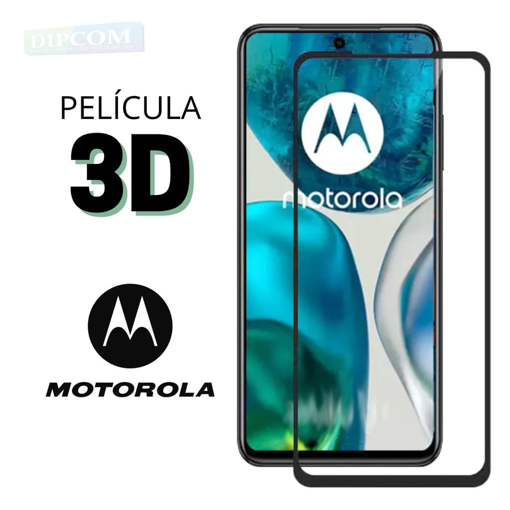 Película 3D Moto Linha E32 / E40 / E41 / G22 / G31 / G32 / G40 / G41 / G42 / G52 / G71 / G82