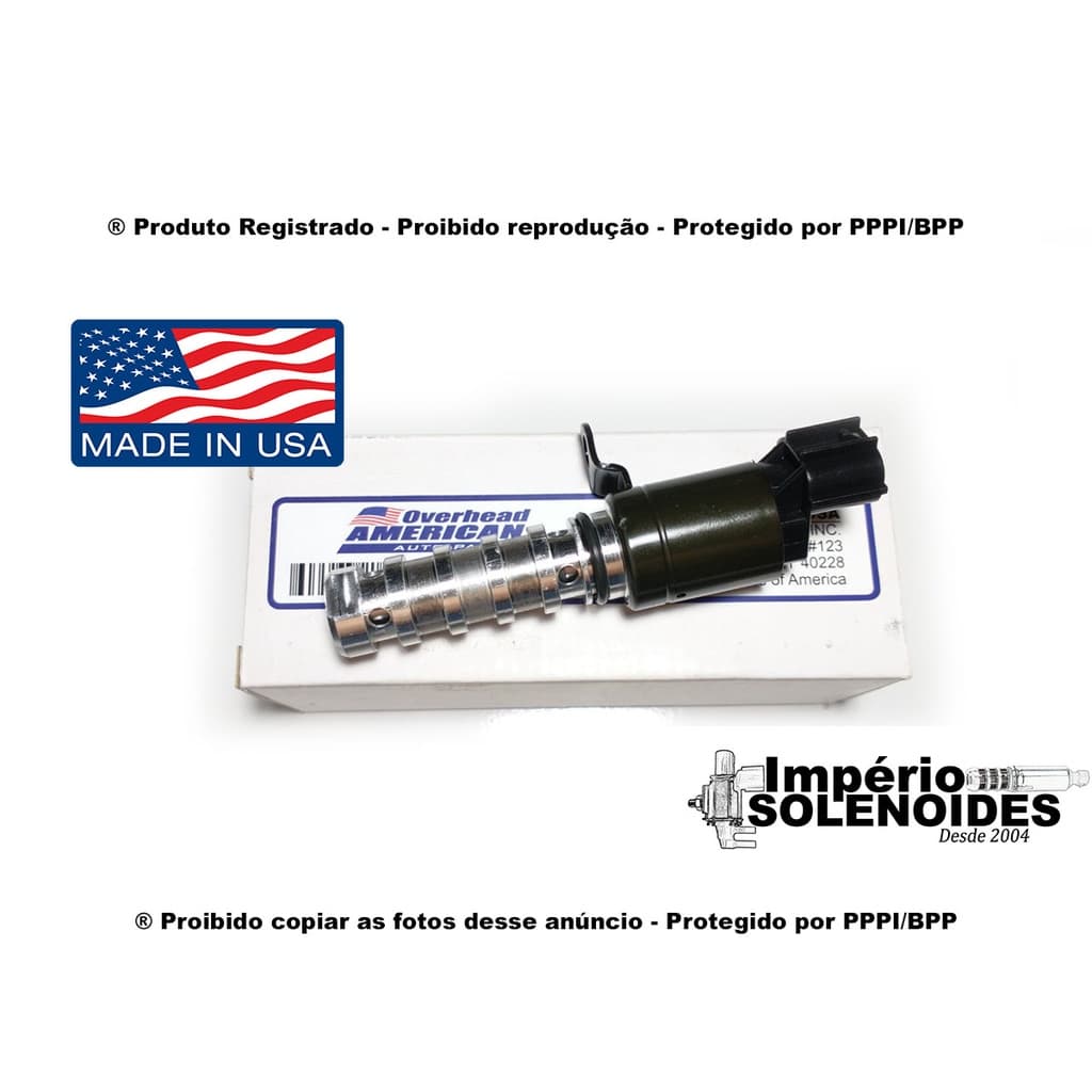 Válvula Solenoide Óleo Motor Hb20 1.6 I30 1.6 Veloster 1.6