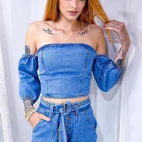 Ciganinha jeans