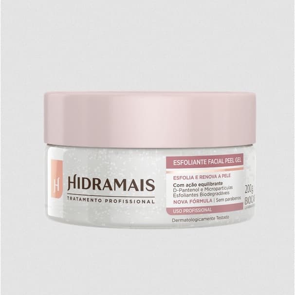 Esfoliante Facial Hidramais Gel renovador celular peeling suave refina a pele