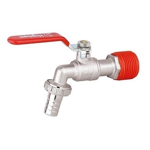 Torneira Esfera Metal 1/2 Vazão Reduzida Higiban Pop - KIT C/24