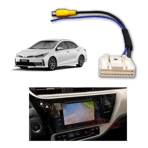 Cabo Para Instalar Câmera Ré Multimídia Corolla 2015 A 19