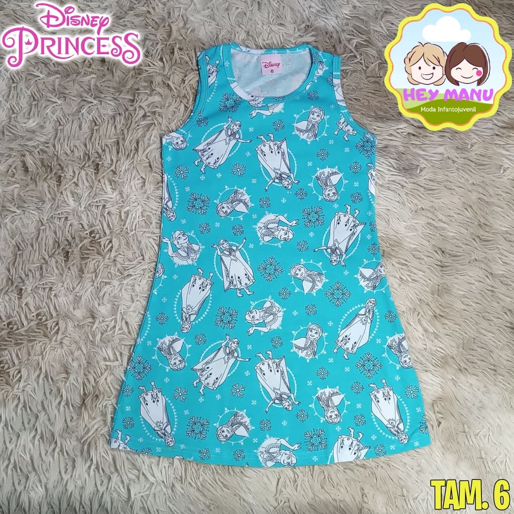 Vestido Infantil Frozen Elsa - Tam 6 - feminino, infantil, presente, criança, desenho, roupa infantil, desenho infantil