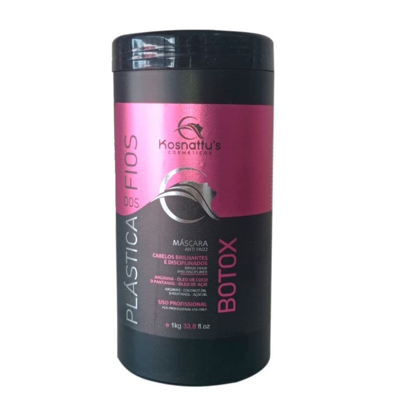 Redutor de volume Capilar Plástica de Fios Kosnattus 1 kg