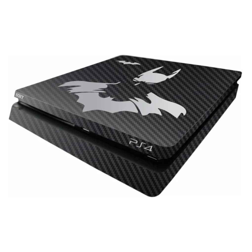 Skin Carbono Ps4 Slim Batman  - Em Carbono Automotivo