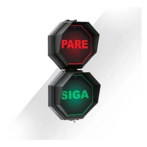 Semáforo led sinalizador PARE/SIGA SF102  GP Control