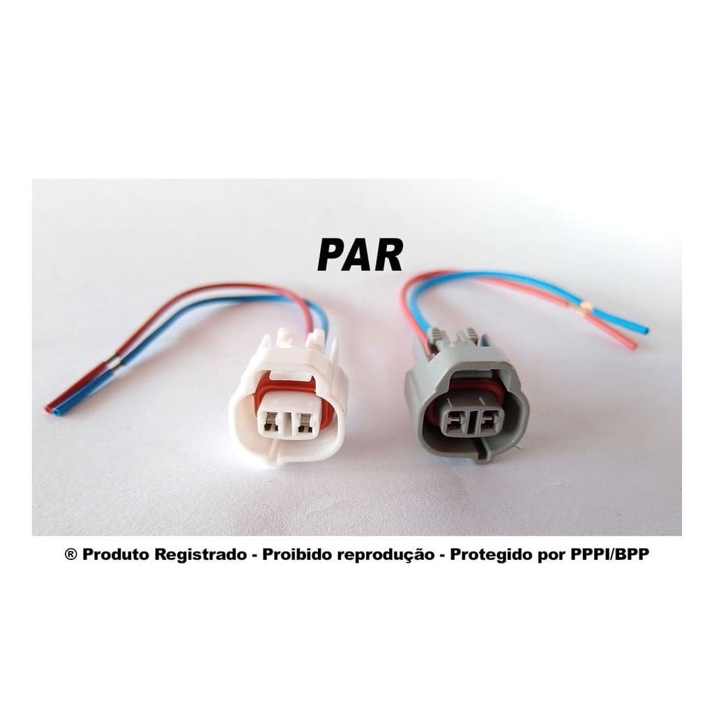 Plug Conector Chicote Da Solenoide Turbina L200 Outdoor Hpe Pajero Sport 2.5