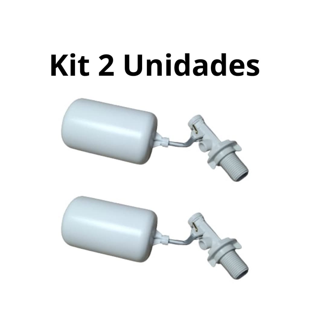 Kit 2 Torneira Bóia Automática Para Bebedouro 1/2" Luconi