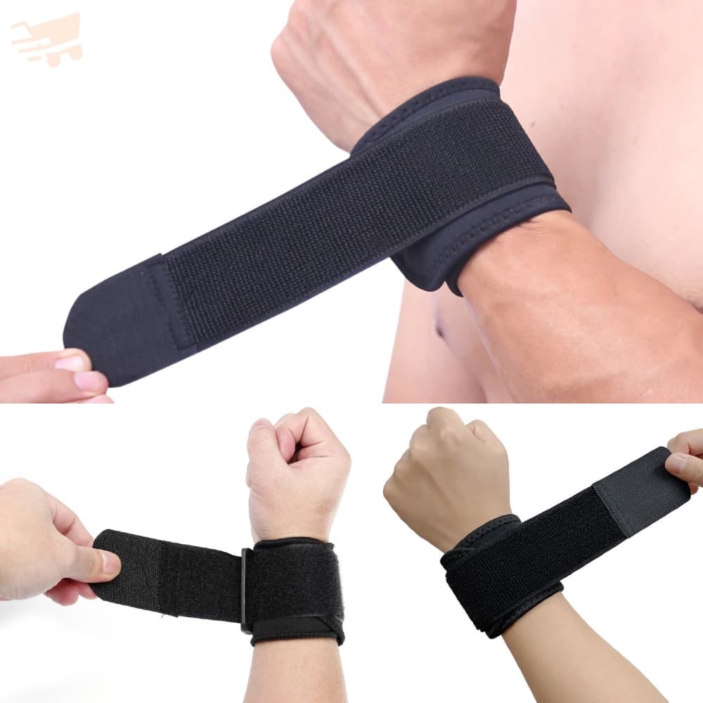 Protetor De Pulso Ajustável Neoprene Proteção Punho Esporte Munhequeira