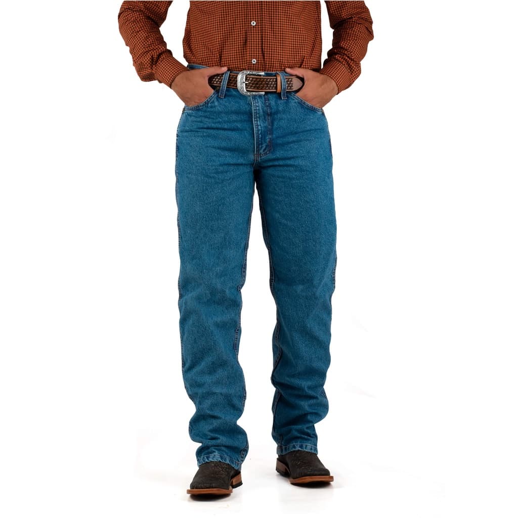 Calça Jeans Resistente Calamari Gold Masculina Tradicional Country 100% Algodão