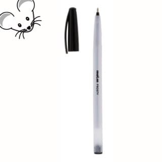 Esferográfica Frosty Preta 1.0mm (10 unidades)