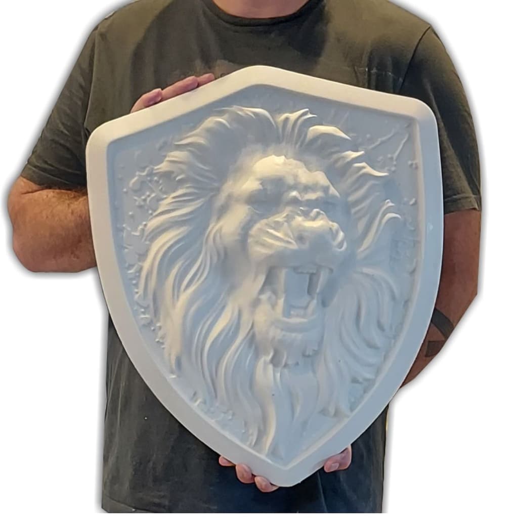 Forma Para Decoração - Escudo Leão - Rei Leão Imagem