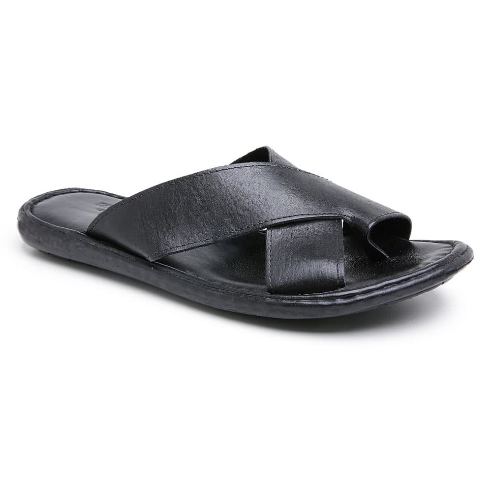Chinelo de Dedo em couro Bovino para passeio Chinelo modelo = 224