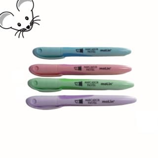 Marcador de Texto - Tons Pastel (kit com 4)