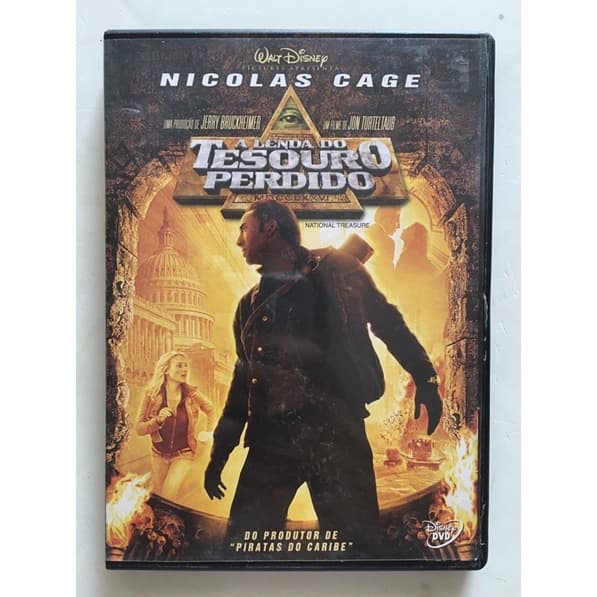 Dvd A Lenda do Tesouro Perdido