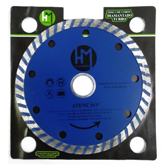 DISCO DE CORTE 4" WIDIA - DIAMANTADO TURBO HM