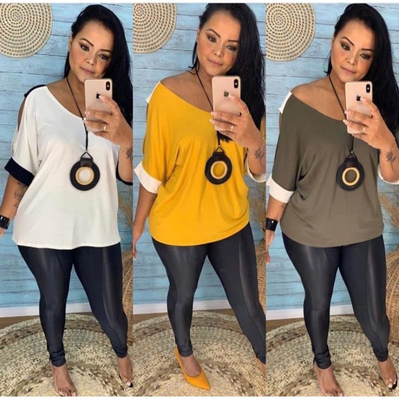 Blusa Bata com manga
