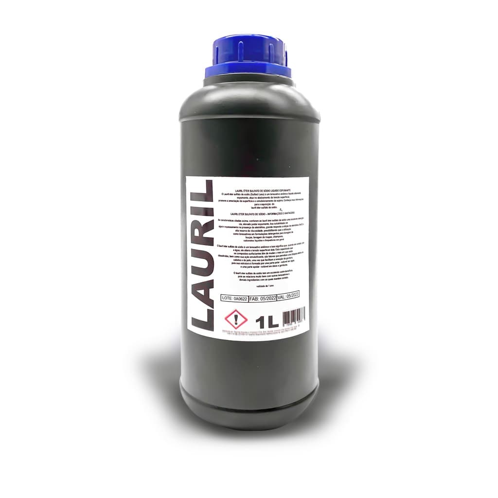 Lauril Espumante Para Detergente Liquido Shampoo 1 Litro