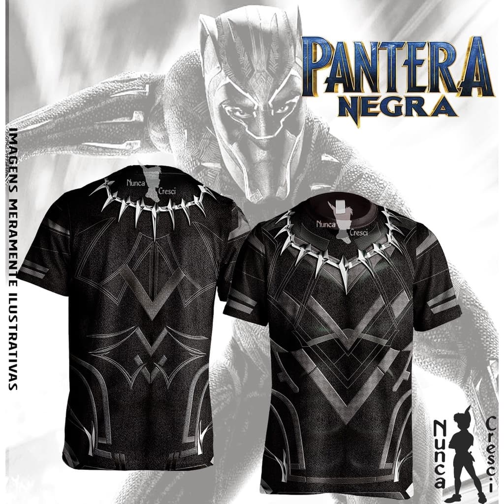 CAMISA PANTERA NEGRA WAKANDA