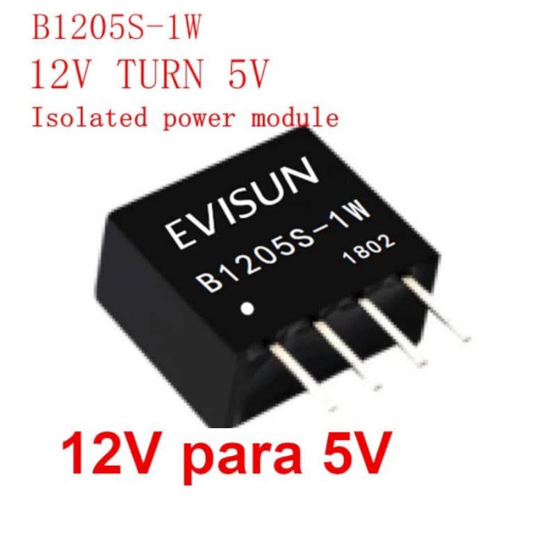 Conversor Isolador de ruído B1205S