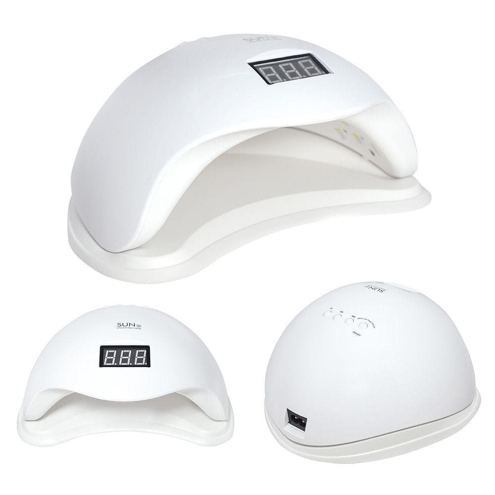 Cabine Sun 5 48w Bivolt Uv/led Timer Digital Unhas ENVIAMOS A COR ALEATORIO