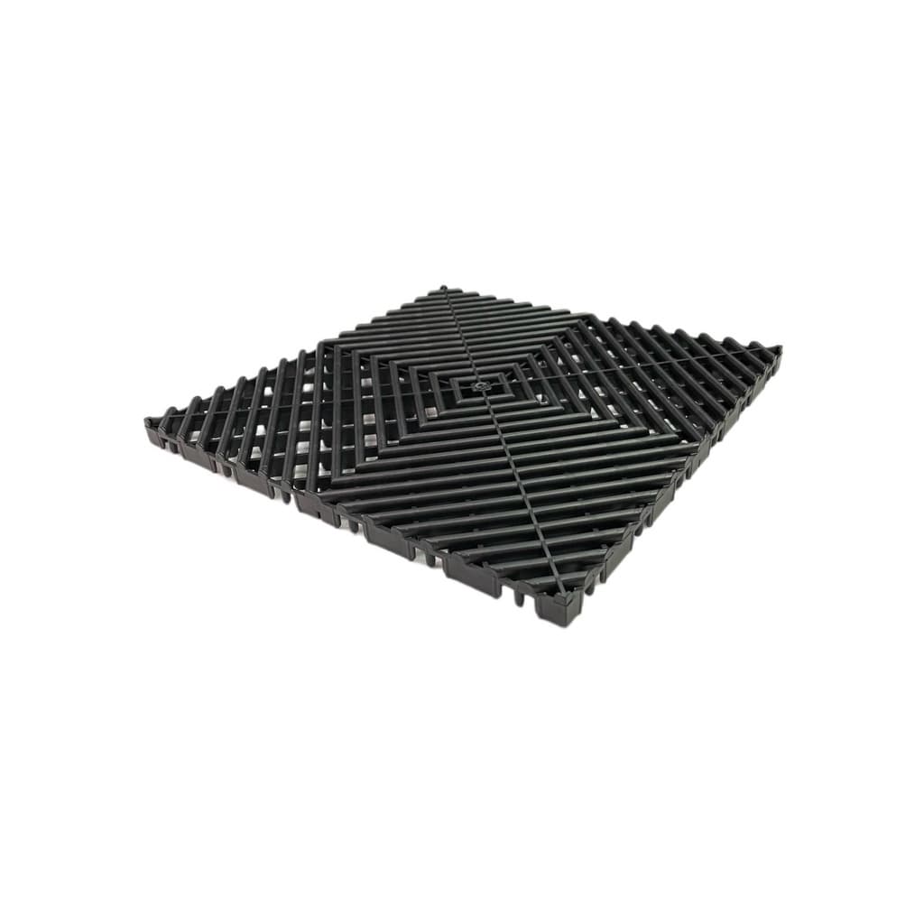 10un Piso Estrado Plástico Modular Automotivo 30cmx30cmx1,8