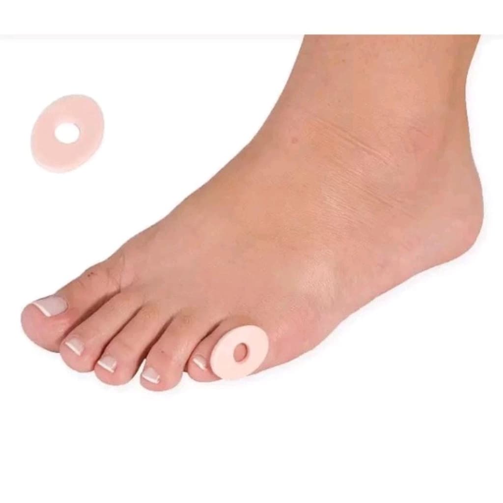 Protetor Almofada Para Calos Sobre Dedos, Branco
