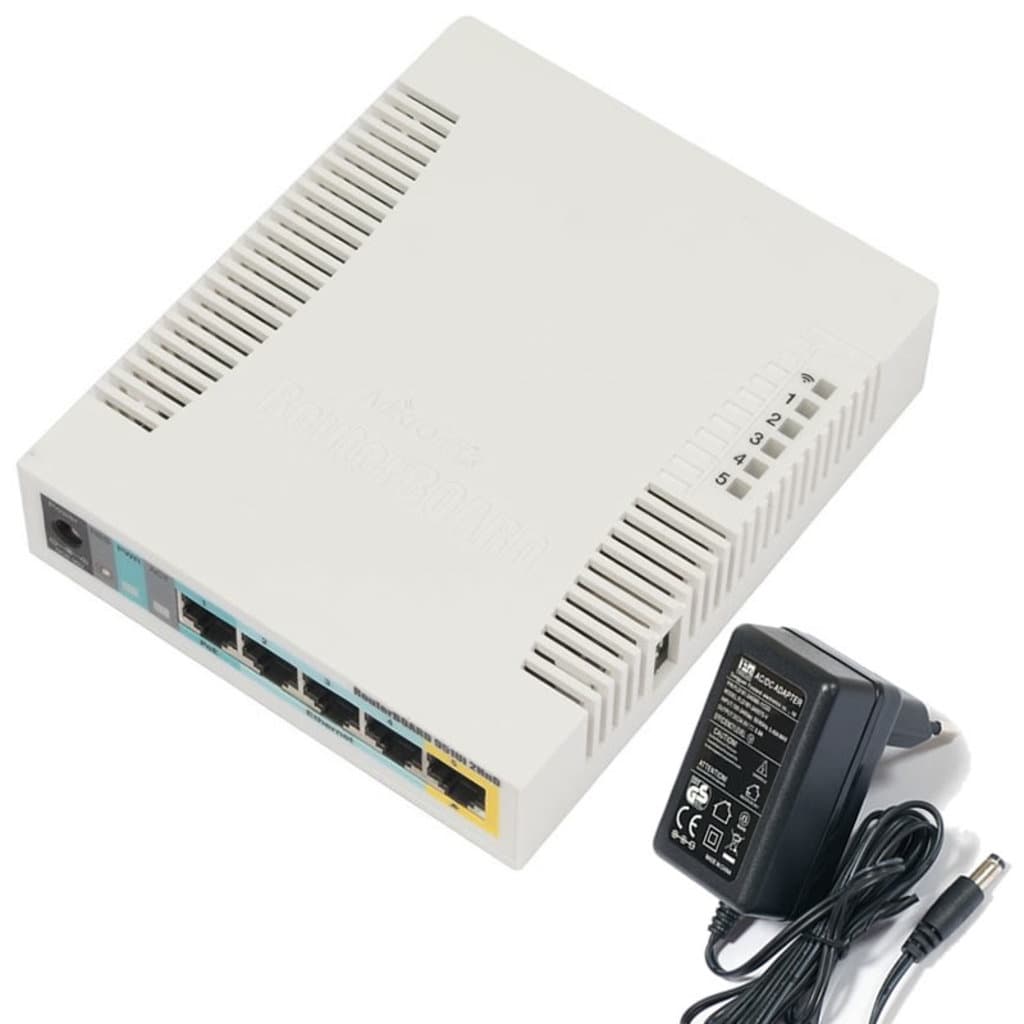 Access point MikroTik RouterBOARD RB 951G-2HnD branco 100V/240V Lacrada