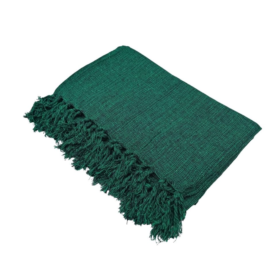 Manta Verde De Sofá Retrátil Gigante Tipo Capa Algodão 2,40 X 1,80